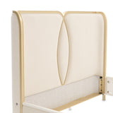 Scotts Square Light Champagne/Cornsilk Bed - Ornate Home
