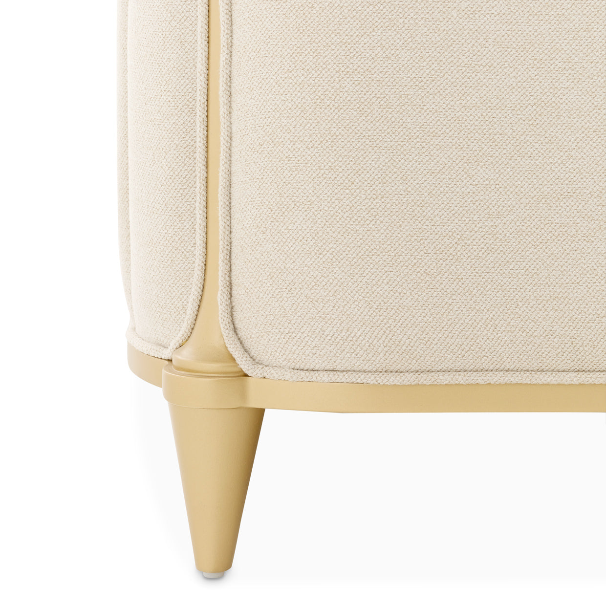 Scotts Square Light Champagne/Cornsilk Bed - Ornate Home