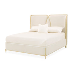 Scotts Square Light Champagne/Cornsilk Bed - Ornate Home