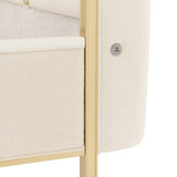 Scotts Square Light Champagne/Cornsilk Bed - Ornate Home