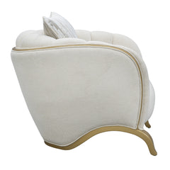 Scotts Square Light Champagne/Cornsilk Matching Chair - Ornate Home