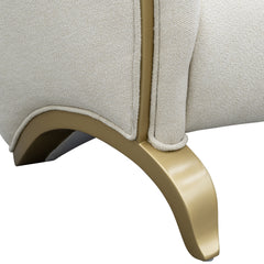 Scotts Square Light Champagne/Cornsilk Matching Chair - Ornate Home
