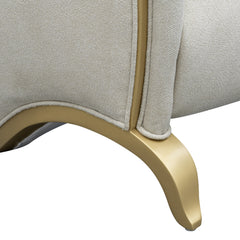 Scotts Square Light Champagne/Cornsilk Sofa - Ornate Home