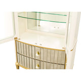 Scotts Square Light Champagne Display Cabinet - Ornate Home