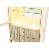 Scotts Square Light Champagne Display Cabinet - Ornate Home