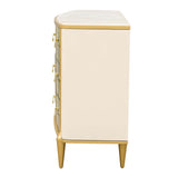 Scotts Square Light Champagne Dresser with Mirror - Ornate Home