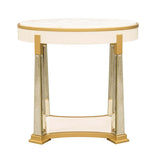 Scotts Square Light Champagne End Table
