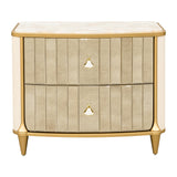 Scotts Square Light Champagne Nightstand - Ornate Home