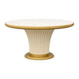 Scotts Square Light Champagne Round Dining Table - Ornate Home