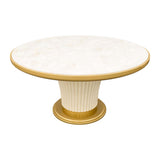 Scotts Square Light Champagne Round Dining Table - Ornate Home