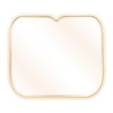 Scotts Square Light Champagne Wall Mirror