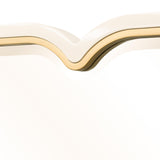 Scotts Square Light Champagne Wall Mirror