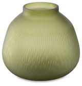 Scottyard Olive Green Vase (10"H) - Ornate Home