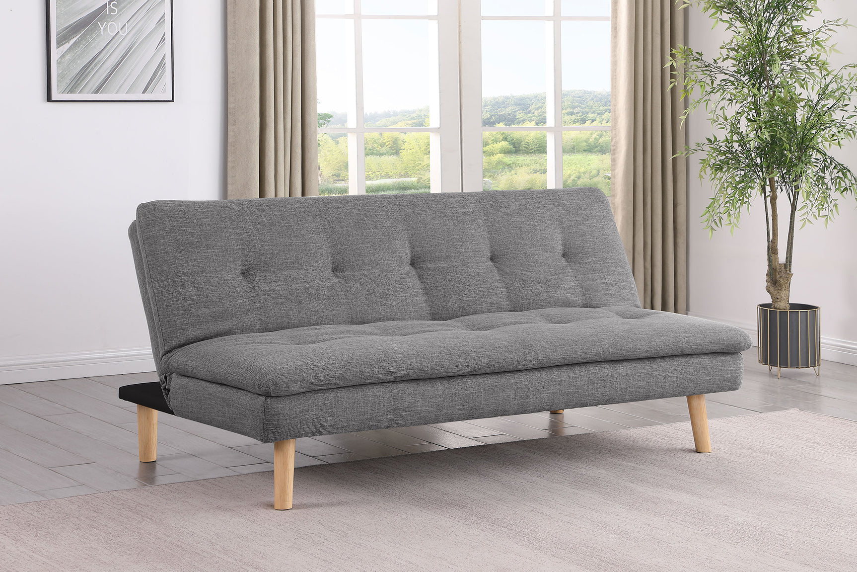 Scout Grey Sofa Bed - Ornate Home