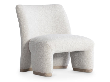 Scout White/Cream Fabric Chair - Ornate Home