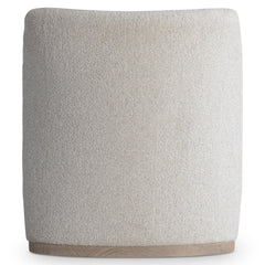 Scout White/Cream Fabric Chair - Ornate Home