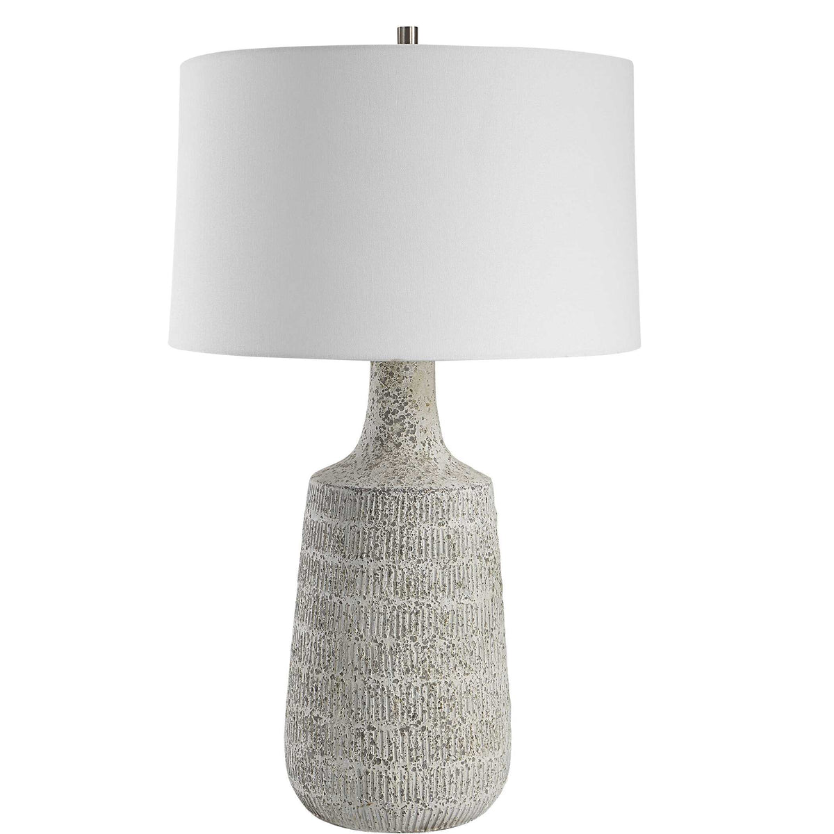 Scouts White Table Lamp - Ornate Home