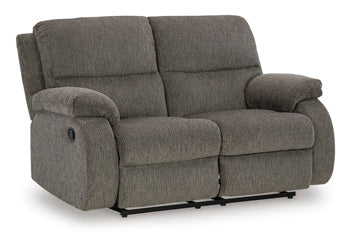 Scranto Brindle Reclining Loveseat (Online Special Price) - Ornate Home