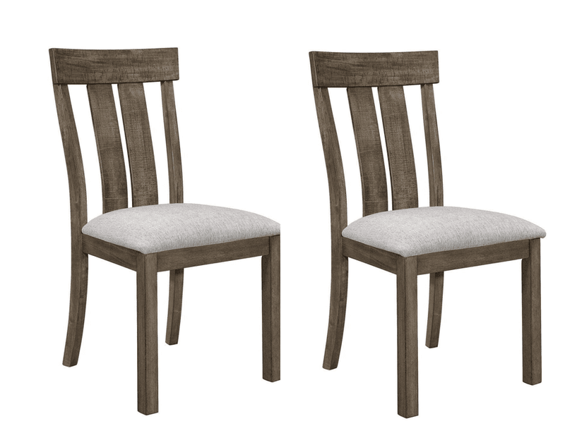Quincy Grayish Brown Side Chair (Set of 2)