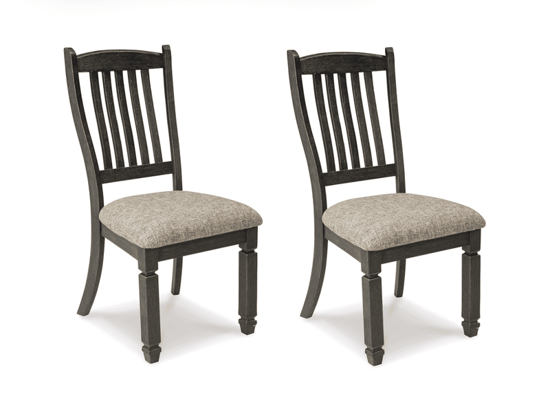 Tyler Creek Black/Grayish Brown Dining Side Chair (Set of 2) - Ornate Home