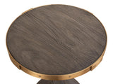 Sculpted Classics Grey Upturned Goblet Side Table - Ornate Home