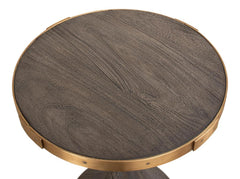 Sculpted Classics Grey Upturned Goblet Side Table - Ornate Home