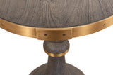 Sculpted Classics Grey Upturned Goblet Side Table - Ornate Home
