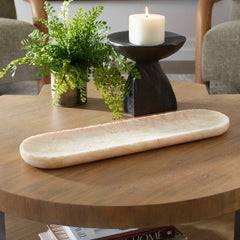 Sculpted Onyx Brown/White/Yellow Bowl - Ornate Home