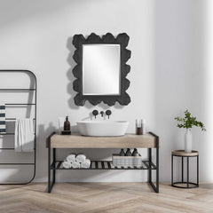 Sea Coral Black Mirror - Ornate Home