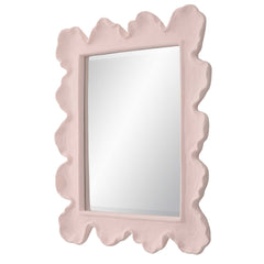 Sea Pink Coral Mirror - Ornate Home