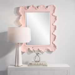 Sea Pink Coral Mirror - Ornate Home