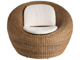 Sea Pod Nomad Snow/Natural Swivel Chair - Ornate Home