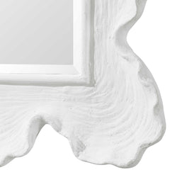 Sea Silver/White Coral Coastal Mirror - Ornate Home