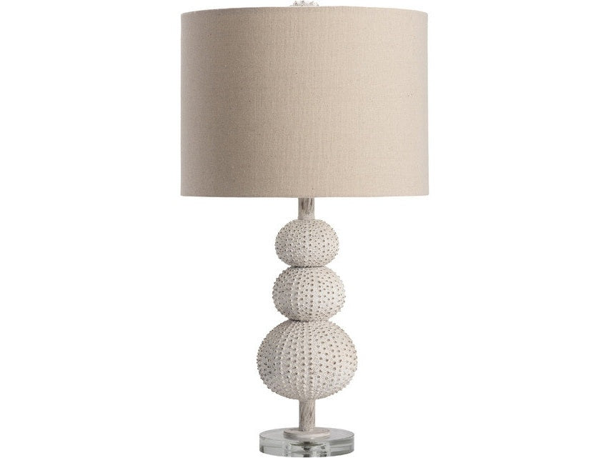 Sea Urchin White Table Lamp (Set of 2) - Ornate Home