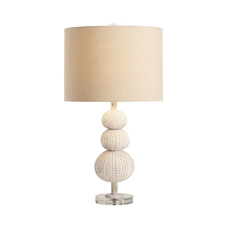 Sea Urchin White Table Lamp (Set of 2) - Ornate Home