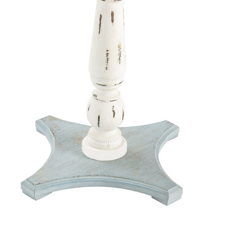 Sea İsle Blue/White Accent Table - Ornate Home