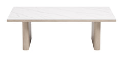 Seaborn White Outdoor Coffee Table - Ornate Home