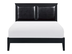 Seabright Black California King Bed - Ornate Home