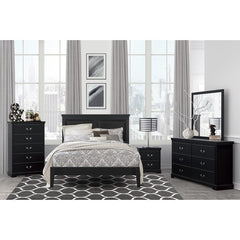 Seabright Black California King Bed - Ornate Home