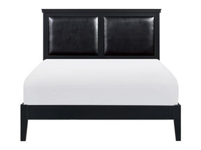 Seabright Black Eastern King Bed - Ornate Home