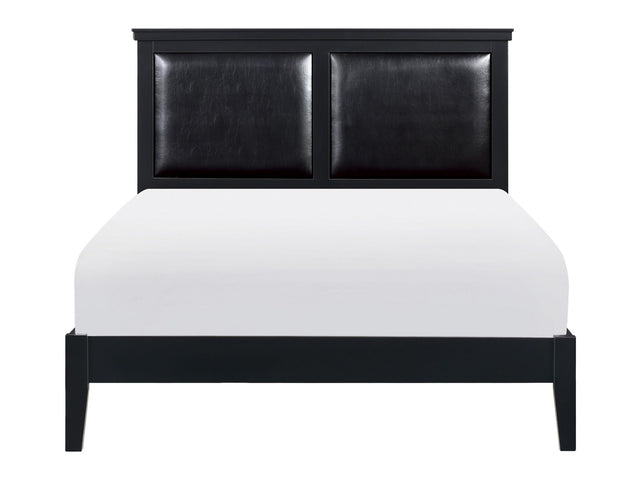 Seabright Black Eastern King Bed - Ornate Home