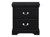 Seabright Black Nightstand - Ornate Home