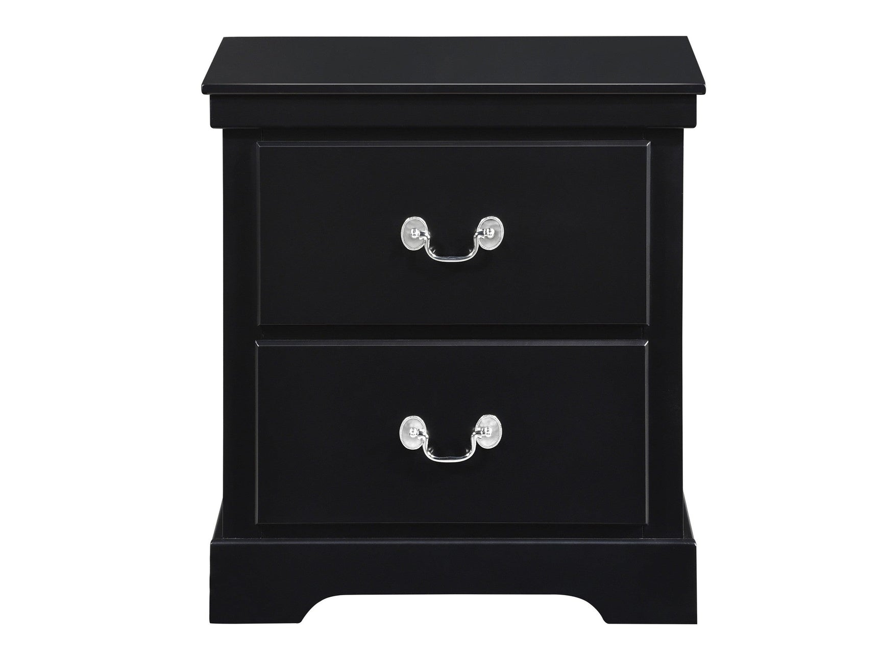 Seabright Black Nightstand - Ornate Home