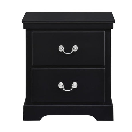 Seabright Black Nightstand - Ornate Home
