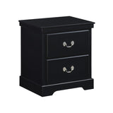 Seabright Black Nightstand - Ornate Home