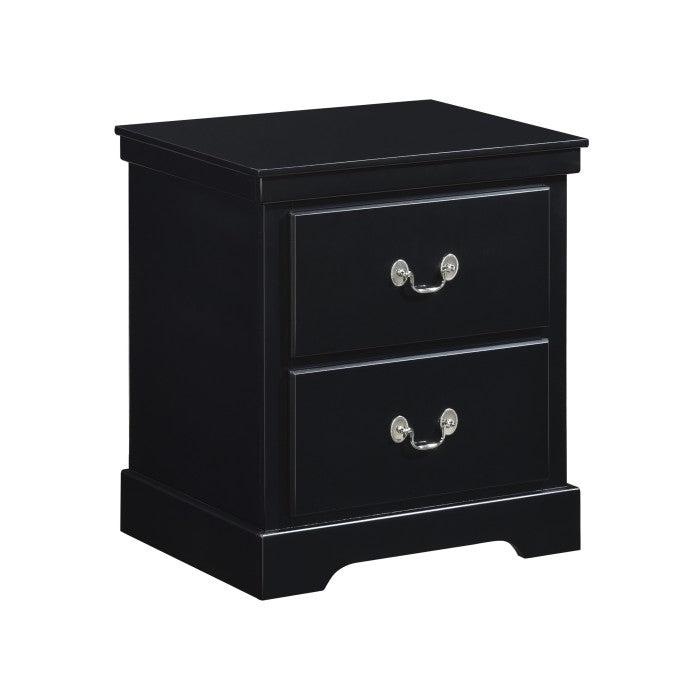 Seabright Black Nightstand - Ornate Home