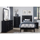 Seabright Black Nightstand - Ornate Home