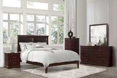 Seabright Cherry California King Bed - Ornate Home