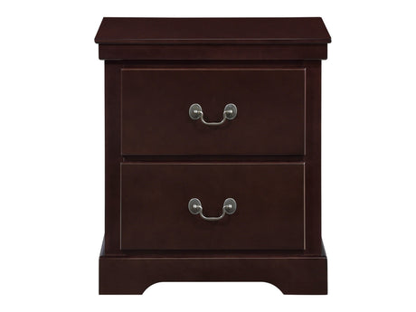 Seabright Cherry Nightstand - Ornate Home