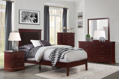 Seabright Cherry Nightstand - Ornate Home